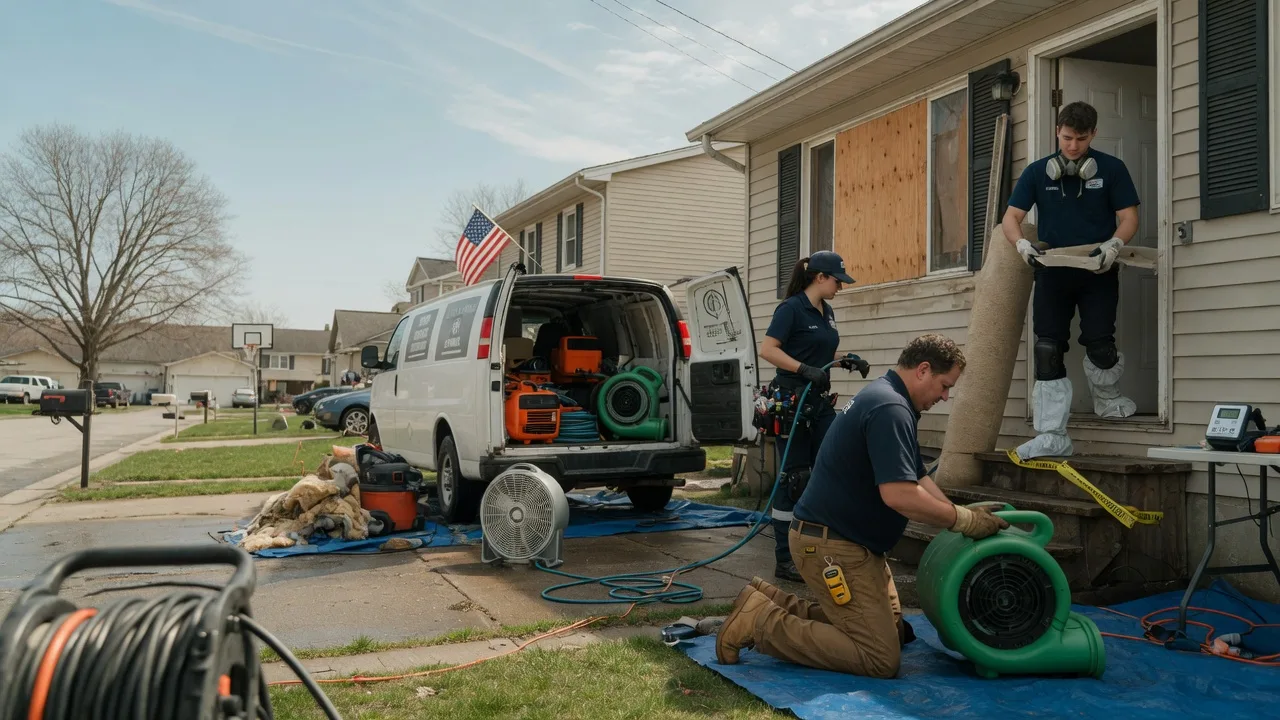 Water Damage Restoration in Latham, MO near me
